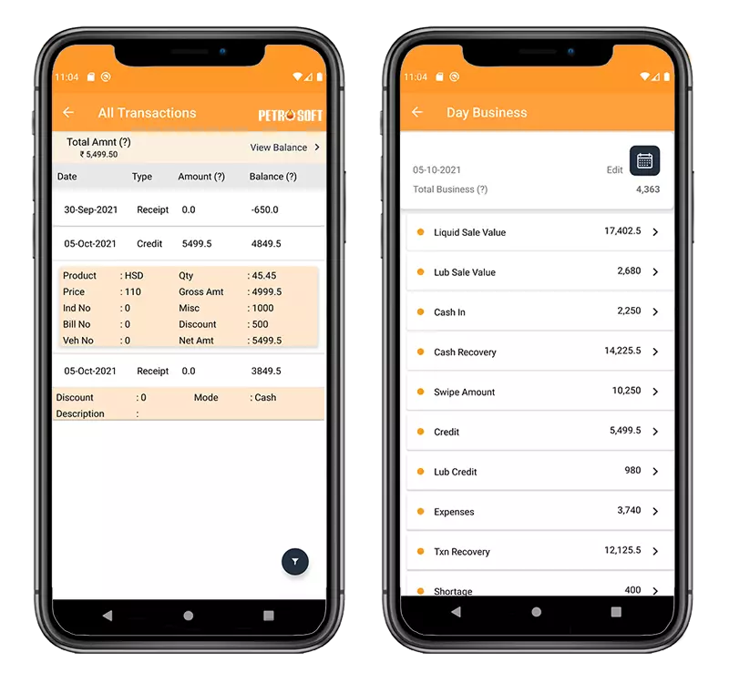 Petrol Pump software